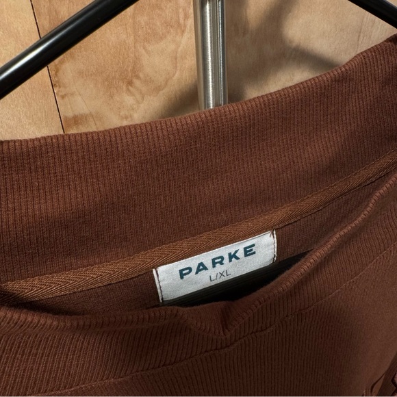 Parke Ribbed Varsity Pullover L/XL - Picture 2 of 6